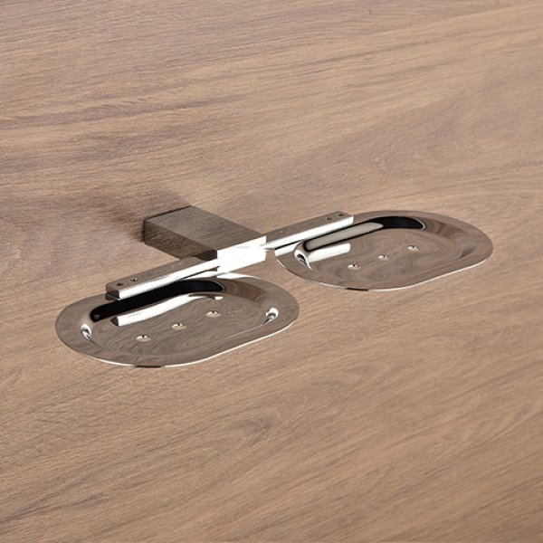 Double Shop dish Brass